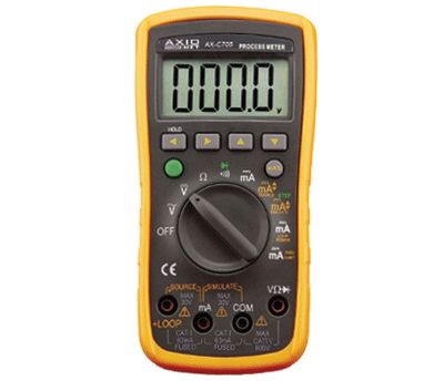 Digital multimeter + strömkalibrator Cat IV 600V