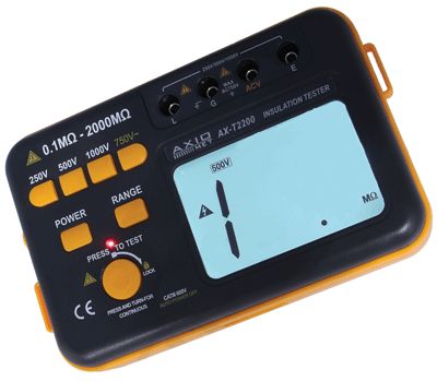 Digital isolationsmotståndsmätare 250V/500V/1000V Digital isolationsmotståndsmätare 250V/500V/1000V
