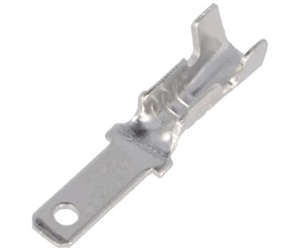 Oisolerad plattkontakt hane 2,8x0,5mm 0,5-1,5mm²