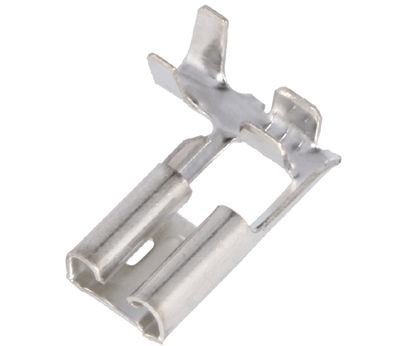 Plattkontakt ohammad hona/vinkel 6,3x0,8mm 1,5-2,5mm²