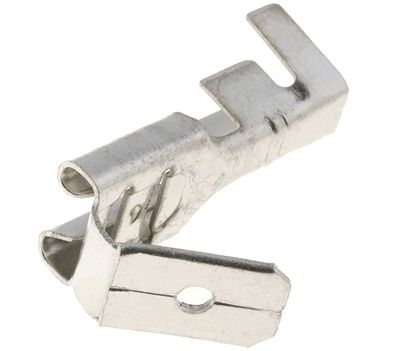 Ois-/honskontakt utan isolering 6,3x0,8mm 0,5-1,5mm²