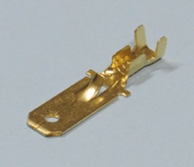 Kontakt för 408-seriens kontaktkroppar 1-2,5 mm² hane förgylld