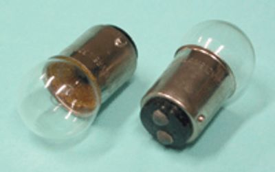 Fordonlampa Ba15d 18x35mm 12V 5W