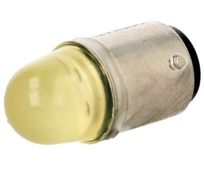 LED-lampa Ba15d 24Vac/dc gul