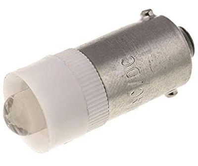 LED-lampa Ba9s 24Vac/dc 2000mcd vit