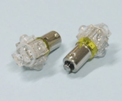 LED-lampa Ba9s 12Vdc 0,5W gul LED-lampa Ba9s 12Vdc 0,5W gul