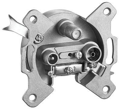 Antennuttag avslutande radio/TV/SAT 75ohm 1dB (SAT AD 03-01 DC)