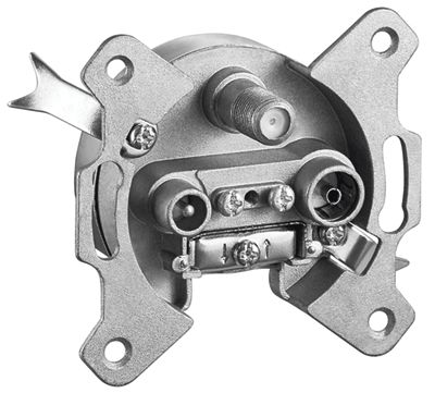 Antennuttag kedjekopplad radio/TV/FM/SAT 75ohm 3,2-6dB (SAT AD 03-10)