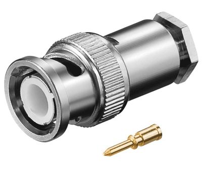 BNC-kontakt hane lödbar 50ohm RG-58U