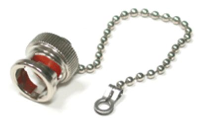 Skyddshatt med kedja för BNC-chassikontakt
