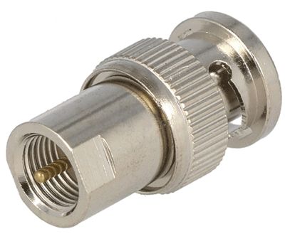 Adapterkontakt BNC-hane/FME-hane