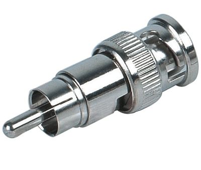 Adapterkontakt BNC-hane/RCA-hane *
