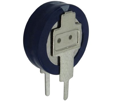 Buffer-elektrolytkondensator stående 0,1F 5,5V R-5 (150SE-5R5-D104VYV3C)