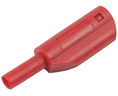 Säkerhetsbananplugg 2mm röd