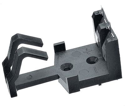 Batterihållare för kretskort 6F22/6LR61/PP3