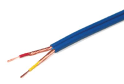 Mikrofonkabel 2x0,14mm² blå