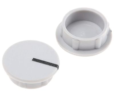 Skyddskåpa med märkstreck för K210/K211/S210/S211-serien 21 mm grå