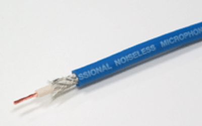 Mikrofonkabel 1x0,75mm² blå