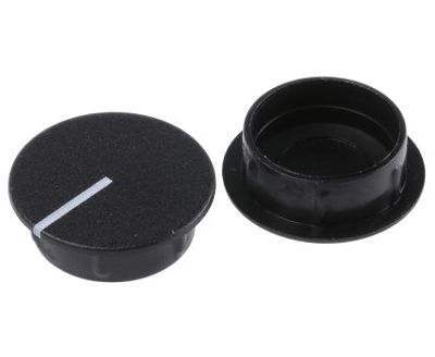 Skyddskåpa med märkstreck för K210/K211/S210/S211-serien 21 mm svart