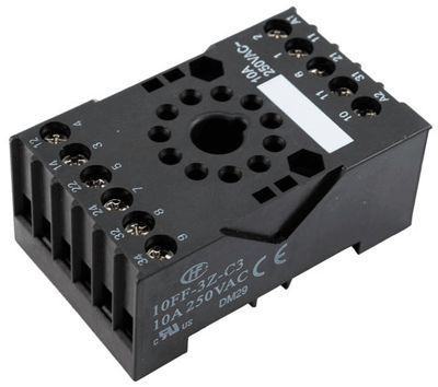 Reläfäste för DIN-skena C3-serien