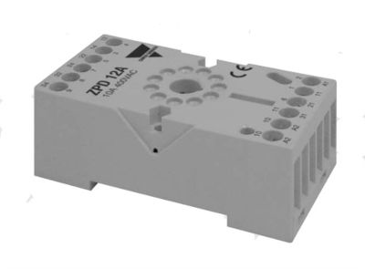 Reläfäste för DIN-skena C3-serien