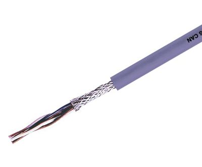 CanBus-busskabel skyddad 4x1x0,22mm² lila