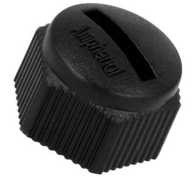 Skyddskåpa för M12-sensoranslutningar (hane) plast svart (CAP-WBDMSMA1)