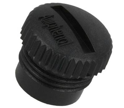 Skyddskåpa för M12-sensoranslutningar (hona) plast svart (CAP-WBDFSMA1)