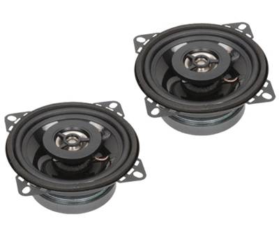 Bilhögtalarpar 2-vägs 4"/100mm 100W 4ohm 80-20000Hz