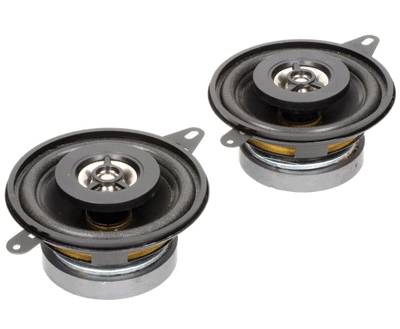 Bilhögtalarpar 2-vägs 3,5"/87mm 50W 4ohm 100-20000Hz *