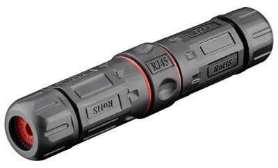 Cat6-förlängningskontakt IP68 8/8-polig (RJ45) oskyddad UTP/Cat6