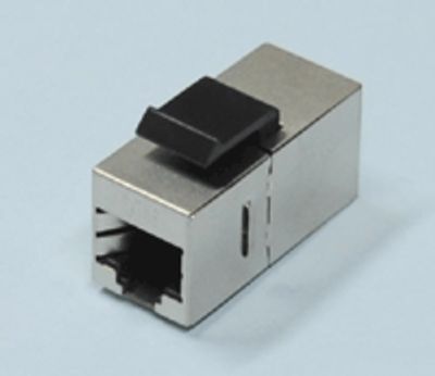 Modulär förlängningskontakt för panelmontering Cat6 8/8-polig (RJ45) skärmad STP