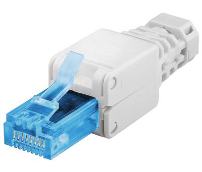 Modulär kontakt för Cat6a-kabel 8/8-polig (RJ45) UTP