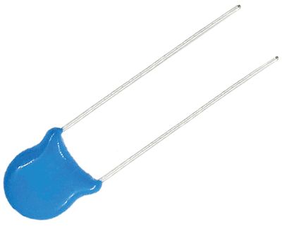 Keramisk kondensator 39pF 500Vdc R-5