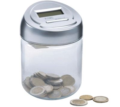 Elektronisk "spargris"