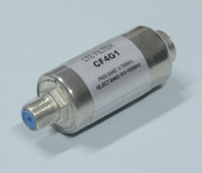 LTE-filter (4G) 5-790MHz 45-55dB med F-kontakter *