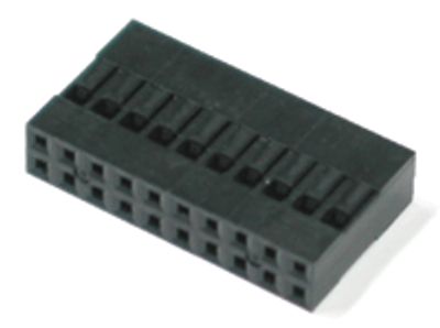 Kontaktstomme för CH-kontakter, 2x10-polig.