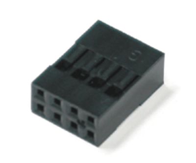 Kopplingsram för CH-tryckknappar 2x4-polig.