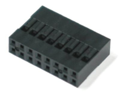 Kontaktstomme för CH-kontakter 2x8-polig.