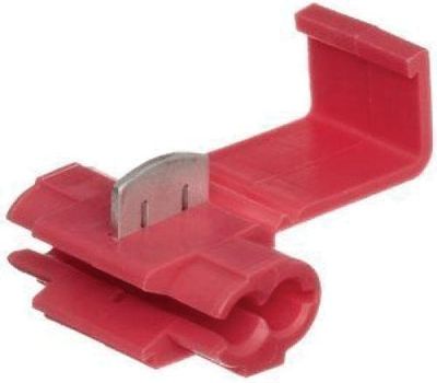 Grenkontakt "tjuvkontakt" 0,5-1,5 mm² röd