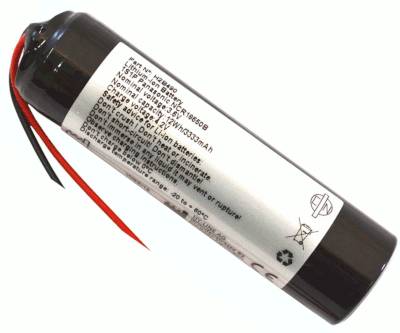 Li-Ion-batteri med kablar 3,6V 3250mAh (H2B490)