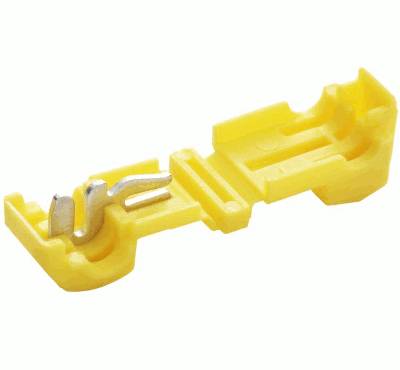 Grenrörskoppling "tjuvkoppling" 4-6mm² gul