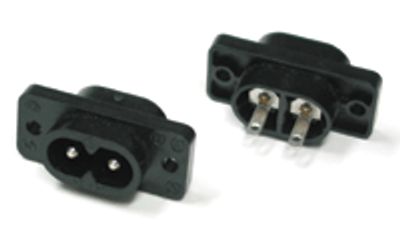 Ramanslutning DIN49455, 2-polig hane