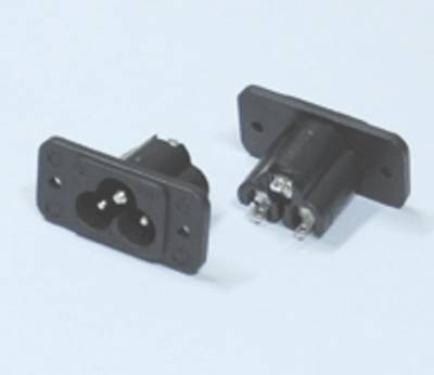 AC-kontakt IEC60320-1 3-polig hane