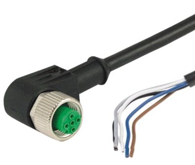 Sensor kabel M12 5-polig hona/vinkel 5m (CONB15NF-A5)