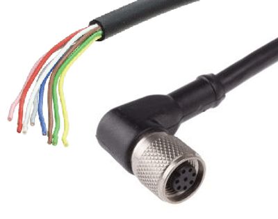 Sensor kabel M12 8-polig hona/vinkel 10m (1200652313)