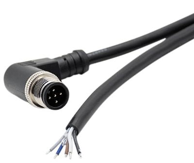 Sensor kabel M12 5-polig hane/vinkel 5m