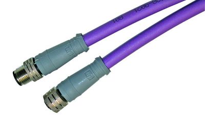 Sensor kabel M12 CAN-buss 5-polig hane/hona 3m