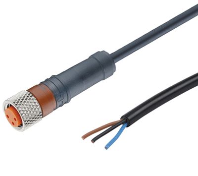 Sensor kabel M8 3-polig hona/rakt 2m (CONM53NF-S2)