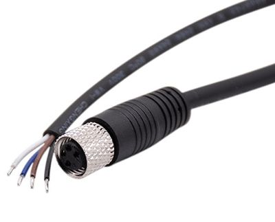 Sensor kabel M8 4-polig hona/rakt 5m (205-01150)